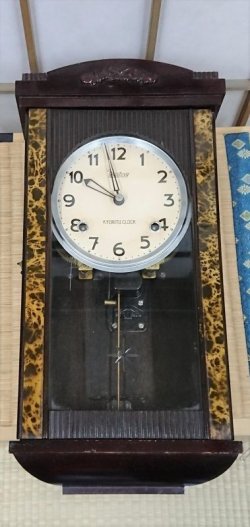 画像1: 協立時計工業株式会社【KYORITU　CLOCK】・昭和中期の宮型八日巻き