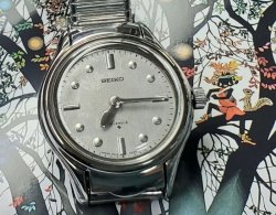 画像5: セイコー・蝕読式紳士手巻き時計【ボーイズサイズ】・デッドのように綺麗な本体・【１９７５年・昭和５０年・１１月生まれ】
