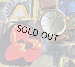 画像2: ラドー婦人用手巻き・昭和４０年代・本体デッド・縦に線がある綺麗な変わり文字板