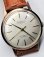 画像1: Delser【デルセール】・スイス製・紳士手巻き・銅メッキ仕上げ・非防水・シンプルな時計・１９６０年代 (1)