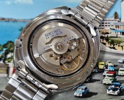 画像9: セイコー・５１ニューファイブ・希少なレーシングダイヤル・自動巻き【１９６８年・昭和４３年・１１月生まれ】