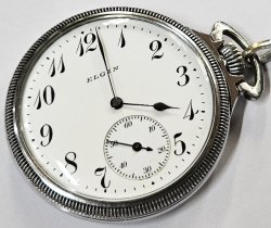 画像1: エルジン・USA・手巻き懐中時計・１９１０年頃〜・１００年以上の時を刻んだ逸品