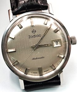 画像1: ゾディアック・１８８２年設立されたスイスの名門・１９６０年代の紳士自動巻き・希少品