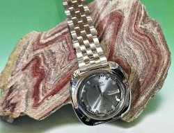 画像11: セイコー・ファイブアクタス・大型紳士自動巻き・シルバー文字板・【１９６９年・昭和４４年・１０月生まれ・諏訪】