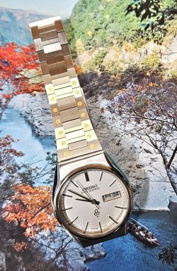 画像8: セイコー・【キングクオーツ】オールドクオーツ紳士用・・シンプルで美しい時計【１９７７年・昭和５２年・３月生まれ】