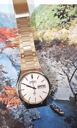 画像7: セイコー・【キングクオーツ】オールドクオーツ紳士用・・シンプルで美しい時計【１９７７年・昭和５２年・３月生まれ】