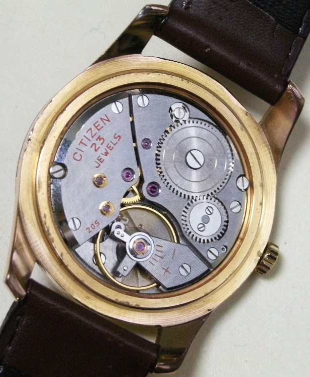 シチズン・エース 昭和30年代紳士用手巻 - アンティーク時計専門店 時計屋なかの