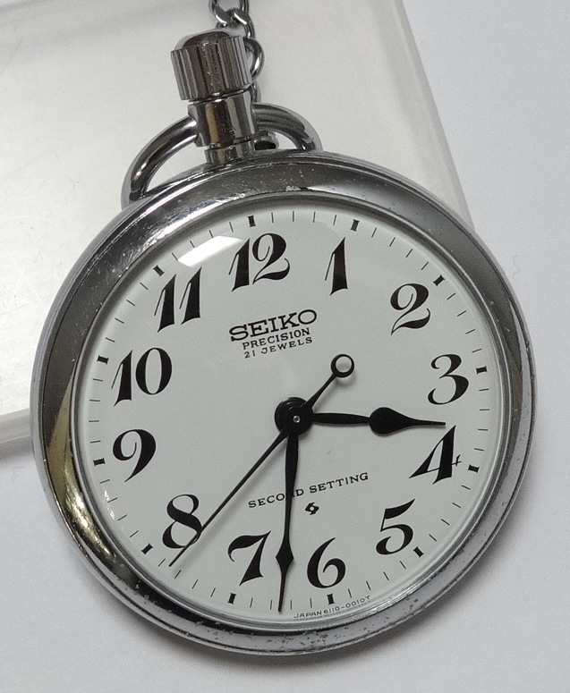 セイコー懐中時計・1970年代手巻き - アンティーク時計専門店 時計屋なかの