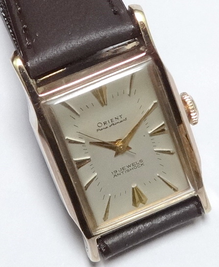 オリエント・パラエマン・昭和30年代紳士手巻き・（抗磁性腕時計・貴重品） - アンティーク時計専門店 時計屋なかの