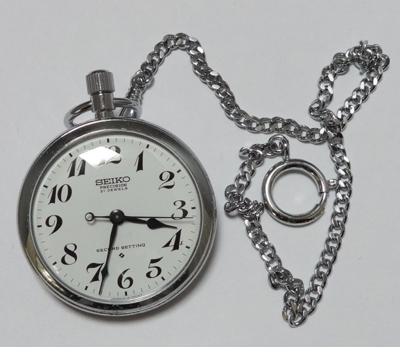 セイコー懐中時計・1970年代手巻き - アンティーク時計専門店 時計屋なかの