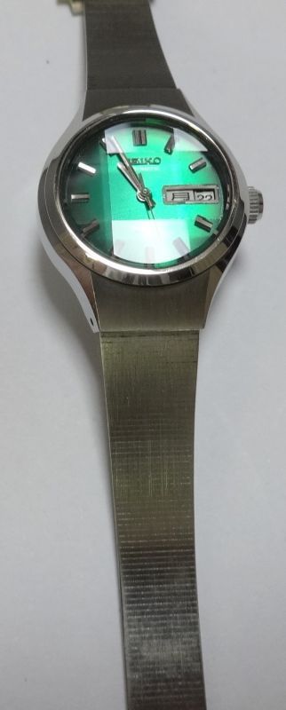 セイコージョイフル・フルオリジナルデッドストック・昭和40年代婦人用自動巻き9面カットガラス - アンティーク時計専門店 時計屋なかの