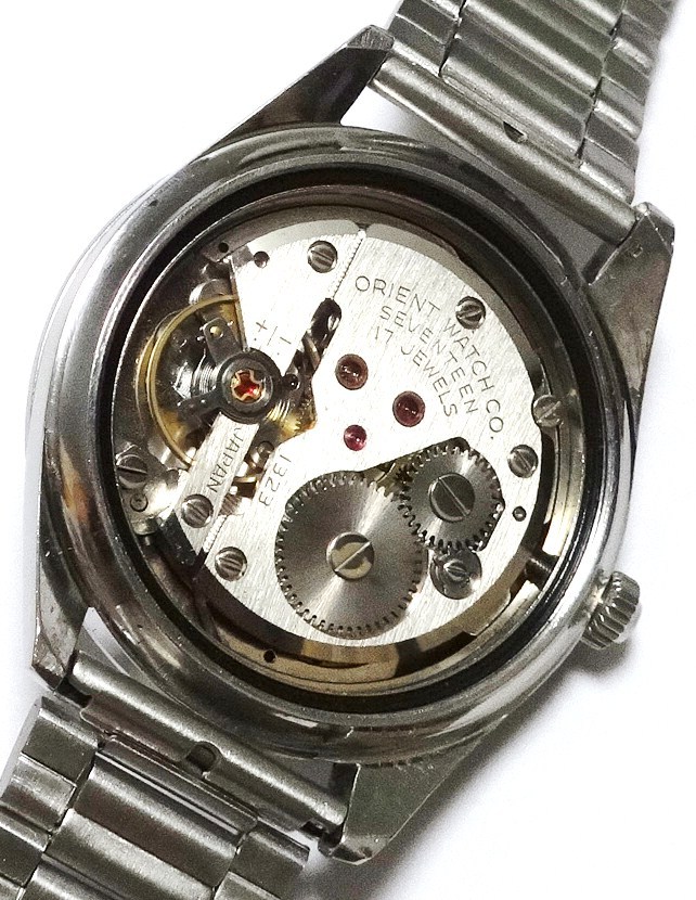 オリエント・昭和40年代の紳士用手巻・防水 - アンティーク時計専門店 時計屋なかの