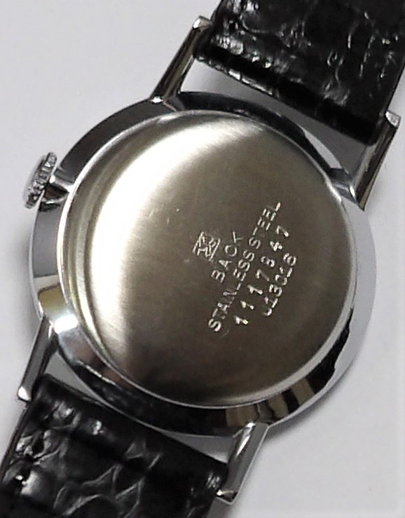Sマークのセイコー・エクストラフラット・新10B型・昭和20年代紳士手巻き・スモセコ付き - アンティーク時計専門店 時計屋なかの