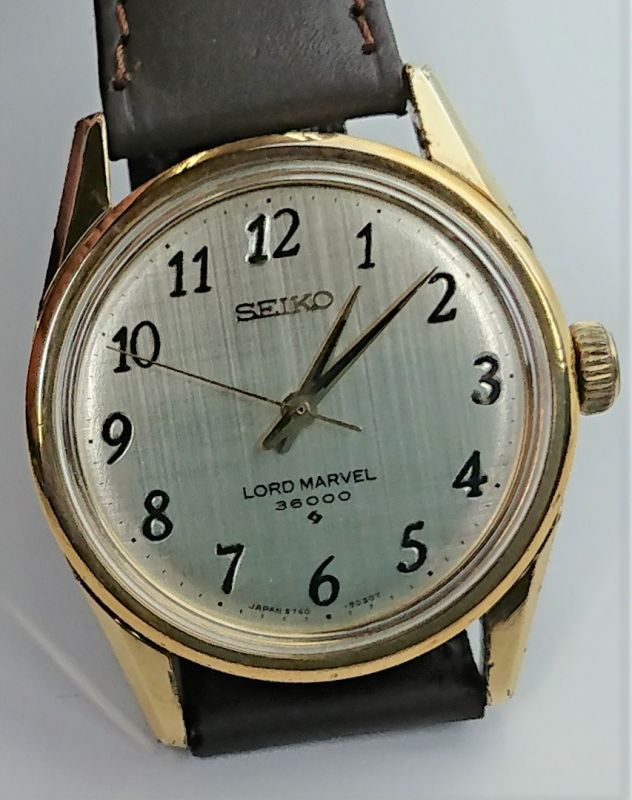 セイコー・ロードマーベル36000・昭和40年代紳士手巻き・当時の高級品 - アンティーク時計専門店 時計屋なかの