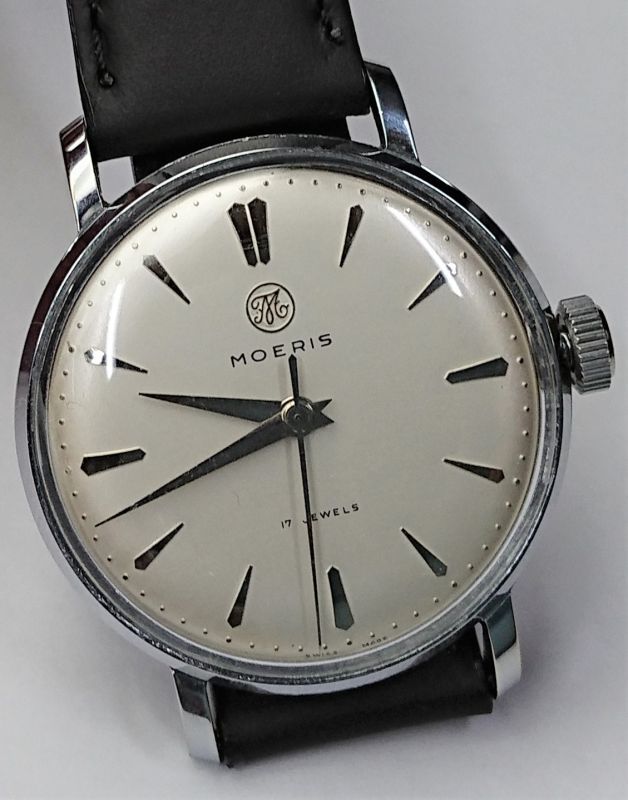 モーリス【スイス製】1950年代から1960年代にかけて・紳士手巻き・美品 - アンティーク時計専門店 時計屋なかの