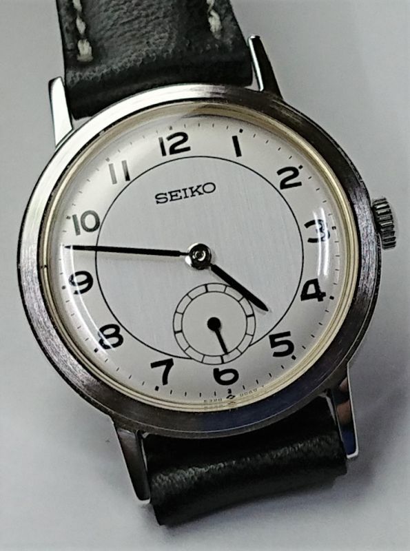 セイコー5328【スイスセイコー】1970年代婦人用手巻き・タグ付きデッドストック希少品ボーイズサイズ - アンティーク時計専門店 時計屋なかの