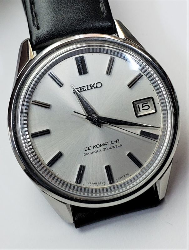 セイコーマチックR【83マチックカレンダー】・昭和40年代紳士自動巻き・美品 - アンティーク時計専門店 時計屋なかの