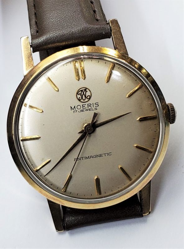 【調整中】モーリス【スイス製】1950年代から1960年代にかけて・紳士手巻き - アンティーク時計専門店 時計屋なかの