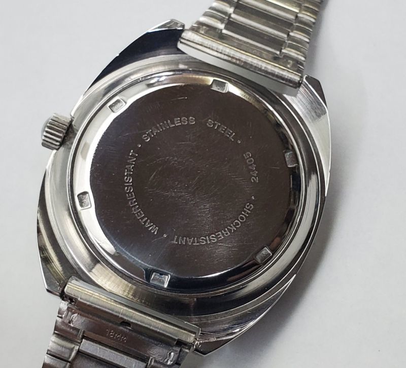 エドックス・1970年代スイス製紳士手巻き・シンプルで美品 - アンティーク時計専門店 時計屋なかの