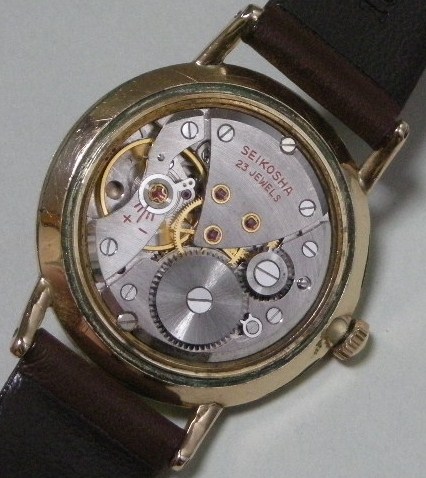 セイコークロノス・昭和30年代紳士用手巻き - アンティーク時計専門店 時計屋なかの