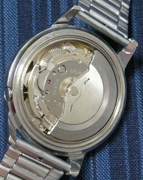 独楽のマークのセイコースポーツマチックカレンダー820・紳士自動巻き - アンティーク時計専門店 時計屋なかの