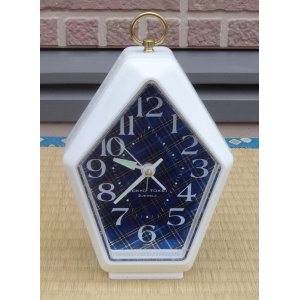 画像: 東京時計シークレット・昭和４０年代フルオリジナルデッドストック・手巻きベル付目覚まし・箱、取説付