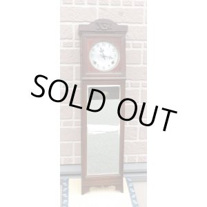 画像: 鏡付き・八日巻き掛時計【大正から昭和時代】希少品！