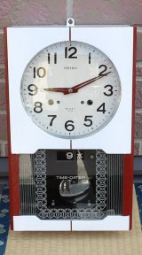 画像: セイコー・一ヶ月巻き掛時計・昭和40年代・リペイントケース・オンリーワン