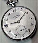 画像: ウィルカ【WILKA】【スイス・ジュネーブ】懐中時計・１９５０年から１９６０年にかけて・手巻き・ブルースチールの長短剣