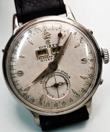 画像: 超貴重・国産初のトリプルカレンダー・シチズン手巻き【１９５２年・昭和２７年〜】