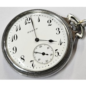 画像: エルジン・USA・手巻き懐中時計・１９１０年頃〜・１００年以上の時を刻んだ逸品