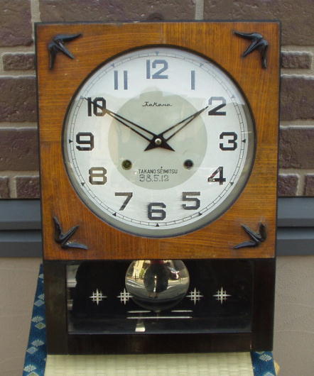 画像1: TAKANO貫禄のある角型時計