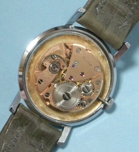 スイス製紳士用手巻き・ELIDA・デッドストック - アンティーク時計専門 
