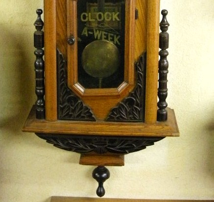 画像: 明治時代の　ひまわり時計