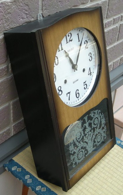 画像: セイコー・一ヶ月巻き掛時計・昭和４０年代