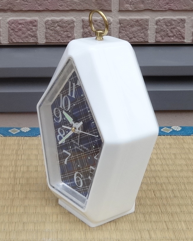 画像: 東京時計シークレット・昭和４０年代フルオリジナルデッドストック・手巻きベル付目覚まし・箱、取説付