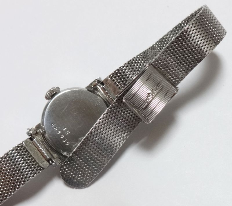 画像: ロンジン（スイス）１９６０年代婦人用手巻き・【小さくて丸いシンプルな時計】