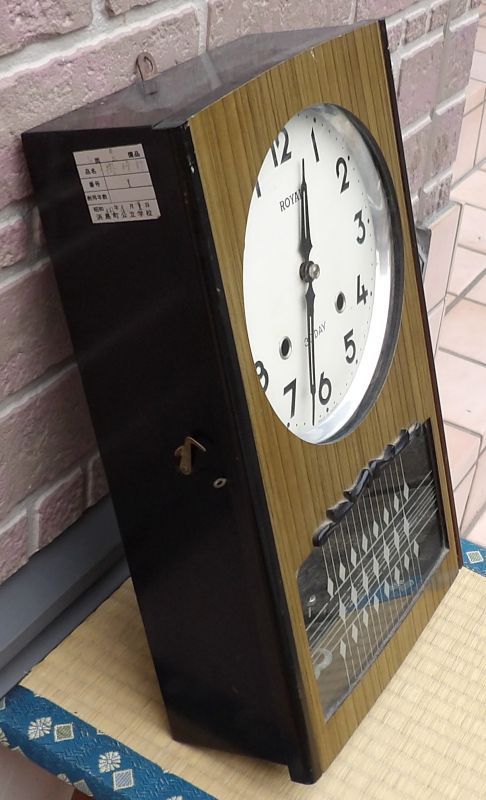 画像: ローヤル・一ヵ月巻き掛時計・昭和40年代