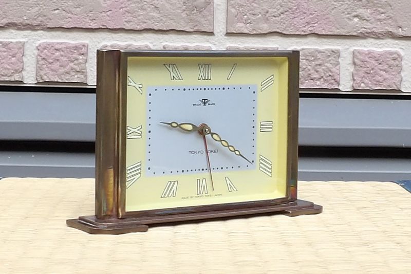 画像: 東京時計・ベル付目覚まし・昭和30年代手巻き（一日巻）