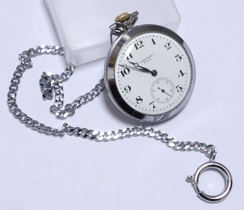 画像: 【調整中】ウオルサム【ＵＳＡ】懐中時計・１９５０年から１９６０年にかけて・手巻き