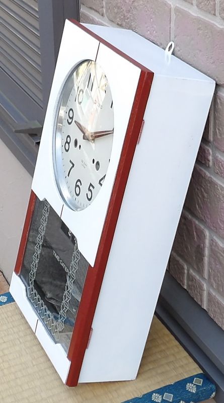 画像: セイコー・一ヶ月巻き掛時計・昭和40年代・リペイントケース・オンリーワン