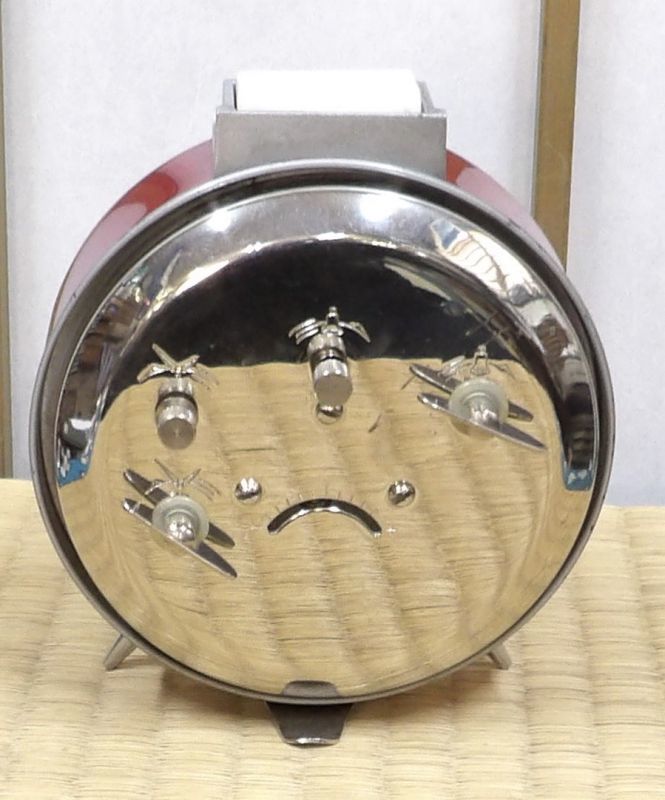 画像: リズム時計・ベル付き目覚まし・昭和３０年代から４０年代。美品