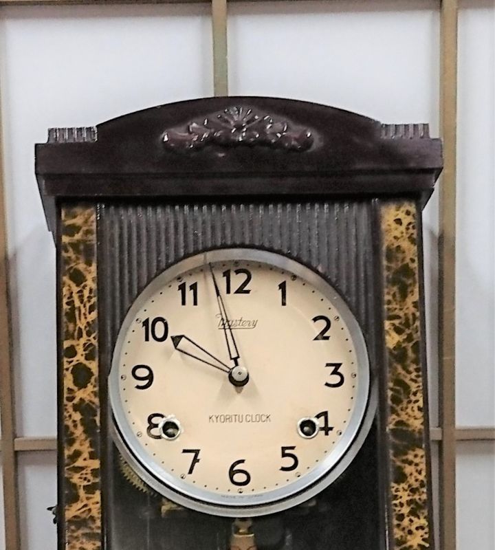 画像: 協立時計工業株式会社【KYORITU　CLOCK】・昭和中期の宮型八日巻き
