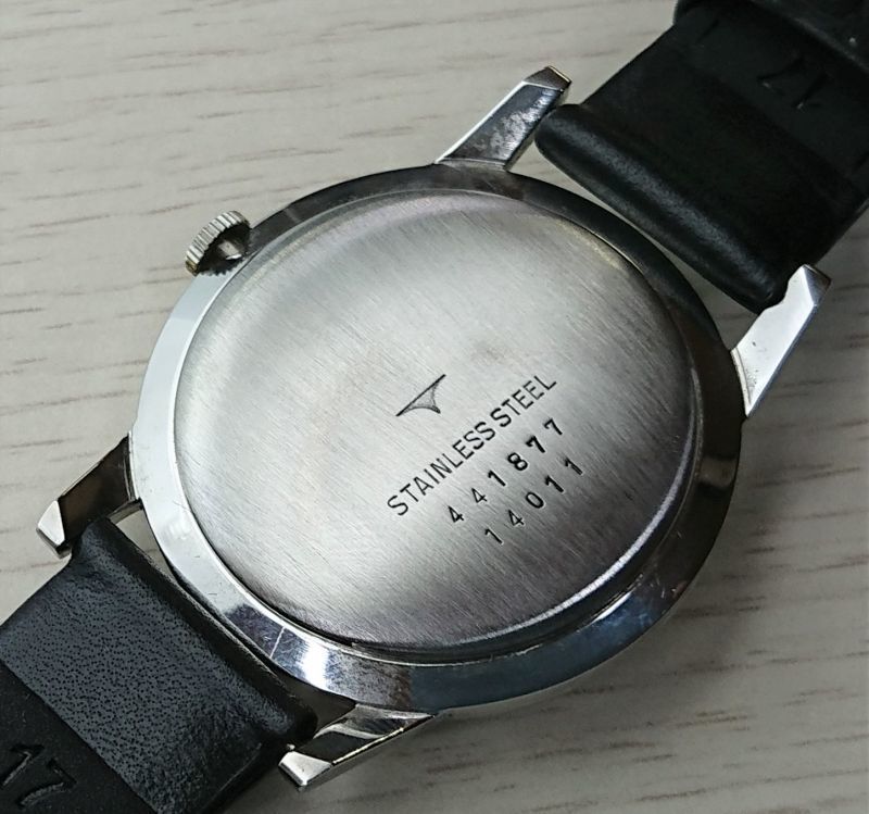 画像: タカノ・スーパー・幻の時計と言われる昭和３０年代紳士手巻・本体デッドストック