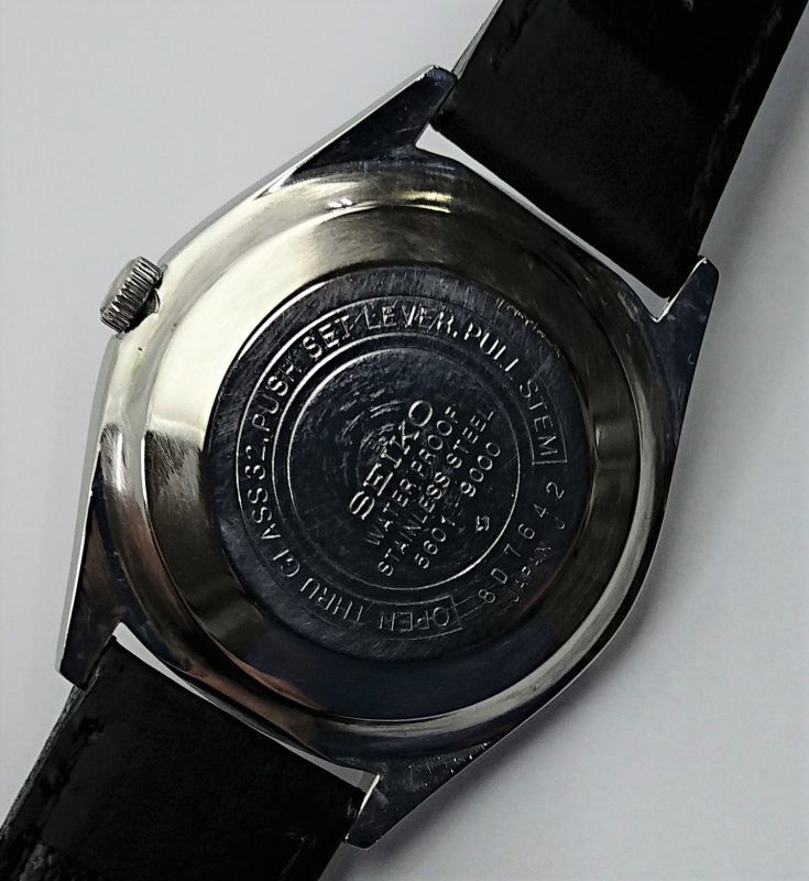 画像: セイコー・ロードマチック・昭和４０年代紳士自動巻き・カレンダーが付いてない、シンプルな時計