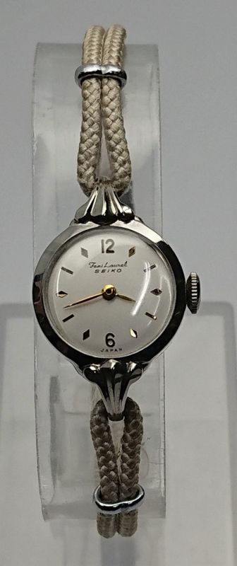 画像: セイコー・フェミローレル・タグ付きフルオリジナルデッドストック・昭和30年代婦人用手巻き・小さく可愛い時計