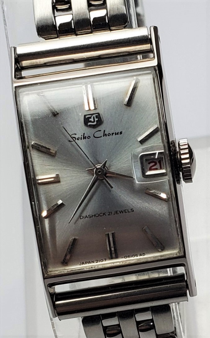 セイコー コーラスカレンダー 昭和４０年代婦人用フルオリジナルデッド手巻き アンティーク時計専門店 時計屋なかの