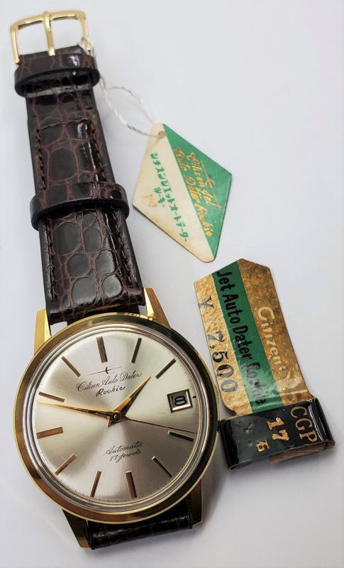人気商品の シチズン オートデータ オートデーター ルーキー 腕時計 アンティーク 自動巻き