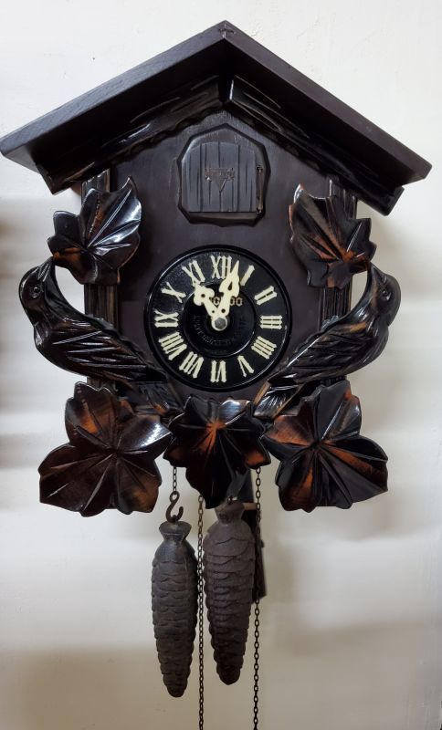 ミケン【御研機器】鳩時計・分銅式・昭和中期の機械式 - アンティーク 