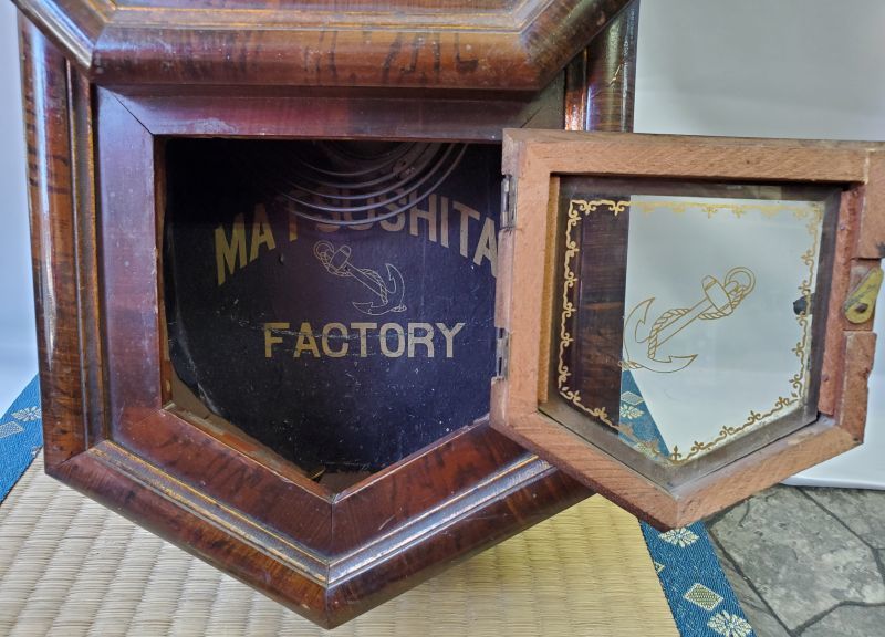 画像: 松下時計製造所・八角ショートドロップ・八日巻